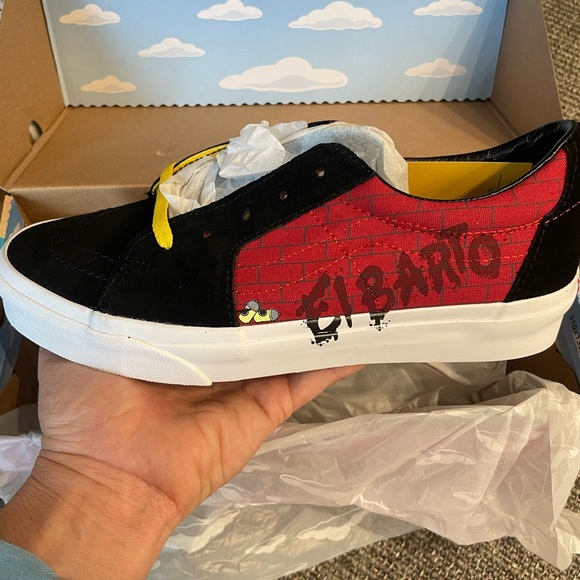 NWT VANS Sk-8 El Barto Sneakers! (Simpsons) - Picture 3 of 9